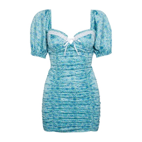 For Love & Lemons Alana Floral Dress, XS - Picture 6 of 11